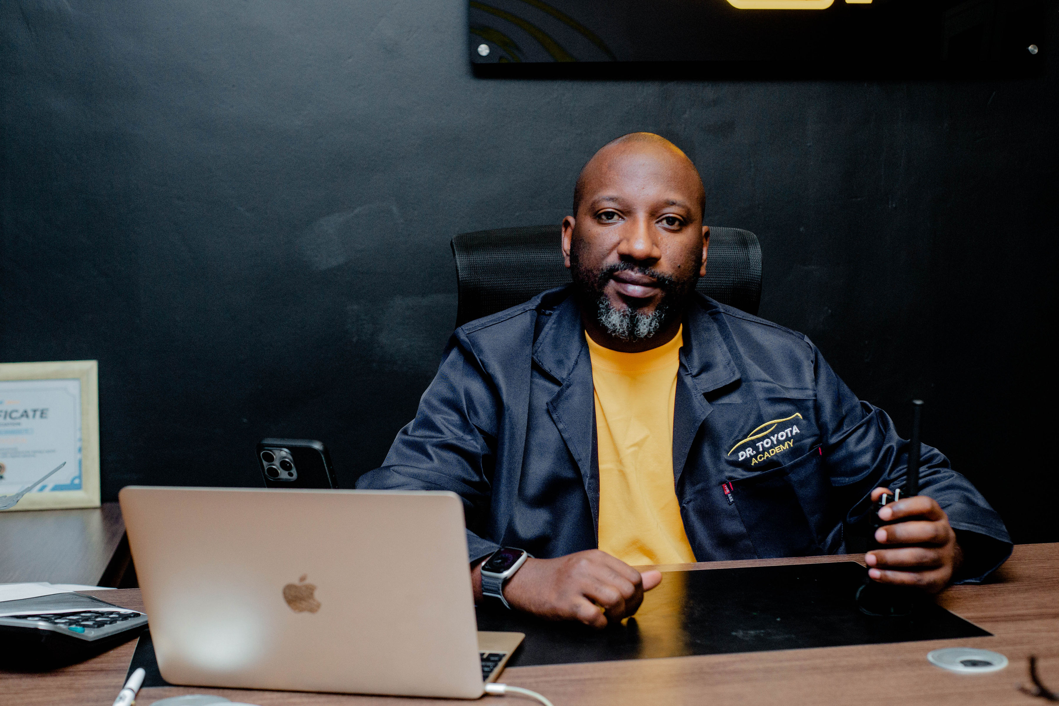 Dr. Toyota Founder at work